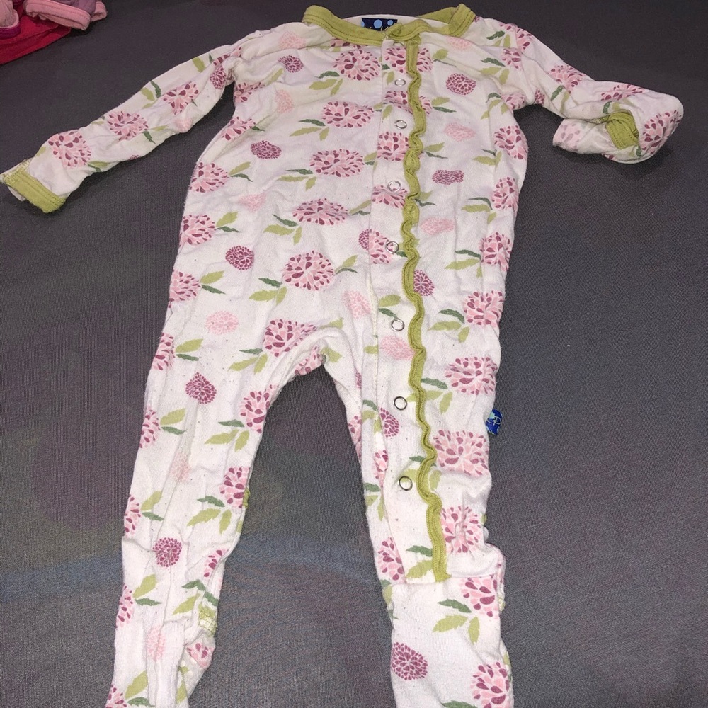 Kickee pants marigold footie